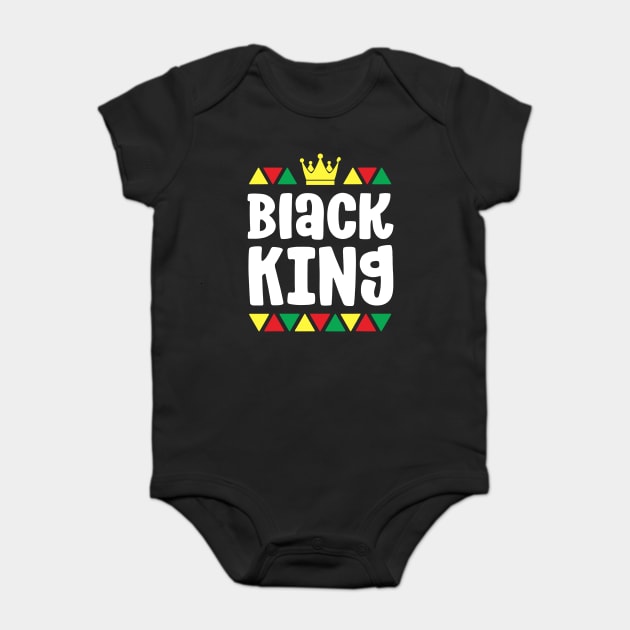 Black King, Black Man, Black Lives matter Baby Bodysuit by UrbanLifeApparel